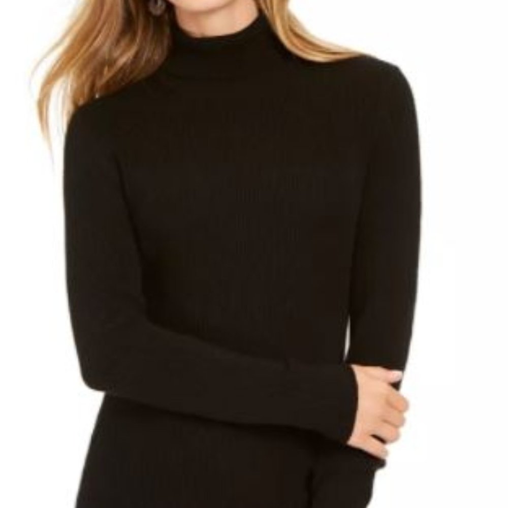 Style & Co Ribbed Turtleneck Sweater